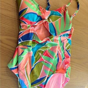 Hurley Vibrant Tropical One Piece Swimsuit